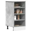 Image de vidaXL Armoire de plancher - Gris béton