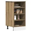 Image de vidaXL Armoire de plancher - Chêne artisanal