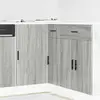 Image de VidaXL Meuble sous Lavabo Sonoma Gris