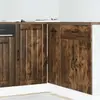 Image de vidaXL Meuble bas de cuisine Lucca chêne fumé bois d'ingénierie