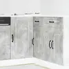 Image de VidaXL Armoire Cuisine Kalmar Gris Béton