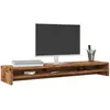 Image de vidaXL Support de moniteur vieux bois 100x24x13 cm bois d'ingénierie