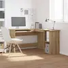 Image de VidaXL Bureau d'Angle Chêne Artisanal