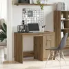 Image de vidaXL Bureau chêne 100x50 cm