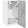 Image de vidaXL Armoire Suspendue - Gris Béton