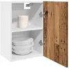 Image de vidaXL Armoire Suspendue Vieux Bois