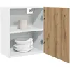 Image de VidaXL Armoire suspendue - Chêne artisanal 50x31x60 cm