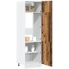 Image de vidaXL Armoire de réfrigérateur - Vieux bois
