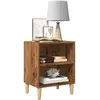 Image de vidaXL Tables de chevet 2 pièces - Vieux bois