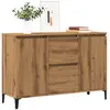 Image de vidaXL Buffet - Chêne artisanal 102x35x70 cm