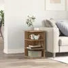 Image de vidaXL Buffet chêne artisanal 35x35x55