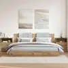 Image de VIDAXL Tables de chevet 2 pcs Chêne artisanal bois d'ingénierie