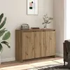 Image de vidaXL Buffet - Chêne artisanal 102x33x75 cm