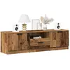 Image de vidaXL Meuble TV vieux bois 140x35x40 cm bois d'ingénierie