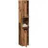 Image de vidaXL Armoire de salle de bain - Vieux bois