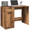 Image de vidaXL Bureau vieux bois - Bois d'ingénierie