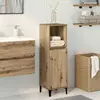 Image de vidaXL Armoire de salle de bain - Chêne artisanal