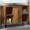 Image de vidaXL Armoire d'évier - Vieux bois
