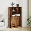 Image de vidaXL Buffet haut vieux bois 60x35,5x103,5