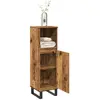 Image de vidaXL Armoire de salle de bain - Vieux bois