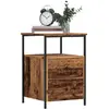 Image de VIDAXL Table de chevet - Vieux bois