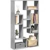 Image de vidaXL Bibliothèque Gris Béton