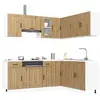 Image de vidaXL Ensemble d'armoires cuisine Kalmar - Chêne artisanal