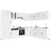 Image de VidaXL Ensemble d'armoires de cuisine Kalmar - 14 pièces