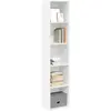 Image de vidaXL Bibliothèque blanc 40x30x189 cm