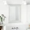 Image de vidaXL Miroir VIGO Blanc antique 55,5 x 5 x 70 cm Bois de pin massif