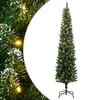 Image de vidaXL Sapin de Noël mince - 150 LED - 120 cm