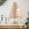Image de vidaXL Arbre de Noël en bois - 80 cm