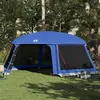 Image de vidaXL Tente de piscine moustiquaire amovible parois maille bleu azur