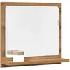 Image de vidaXL Armoire miroir chêne artisanal