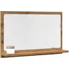 Image de vidaXL Armoire à miroir de salle de bain - Chêne artisanal