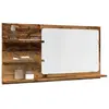 Image de vidaXL Armoire à miroir 90x11x45 cm - Vieux bois