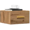 Image de vidaXL Tables de chevet murales 2 pcs - Chêne artisanal