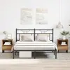 Image de vidaXL Tables de Chevet 2 pcs - Vieux Bois