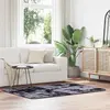 Image de Tapis vidaXL NAVARRA Gris foncé 120x170cm