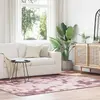 Image de VidaXL Tapis Shaggy Navarra - Rose poudré