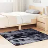 Image de vidaXL NAVARRA - Tapis shaggy gris foncé 120x120 cm
