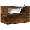 Image de VIDAXL vidaXL Tables de chevet murales 2 pcs - Chêne fumé