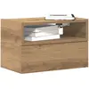 Image de VIDAXL Tables de chevet murales 2 pcs - Chêne artisanal 45x26x28,5 cm
