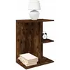 Image de vidaXL Table de chevet - Chêne fumé