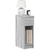 Image de VidaXL Table de chevet Sonoma gris