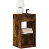 Image de vidaXL Tables de chevet - 2 pcs - Chêne fumé