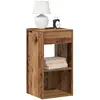 Image de vidaXL Tables de Nuit 2 pcs - Vieux Bois