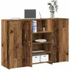 Image de VidaXL Bureau de Réception Vieux Bois