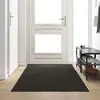 Image de vidaXL Tapis d'entrée - Noir