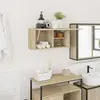 Image de vidaXL Armoire murale de bain - Chêne sonoma